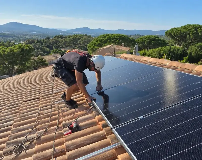 Installateur panneaux solaires Vaugneray — pose photovoltaïque sur toiture