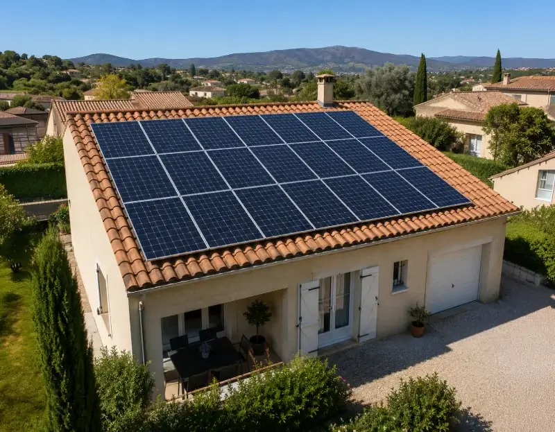 Prime à l'autoconsommation panneaux solaires Vaugneray — aide financière de l'État